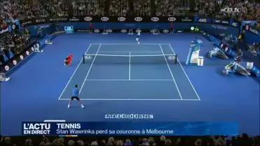La région suit à distance la défaite de Wawrinka à Melbourne