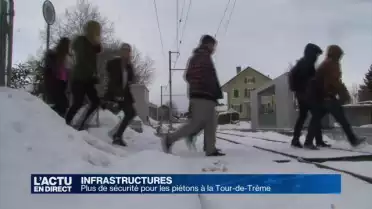 Nouveau passage inférieur à la Tour-de-Trême