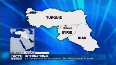 La communauté kurde vaudoise fête la libération de Kobané