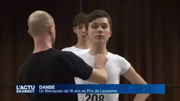Un jeune blonaysan au 43ème Prix de Lausanne