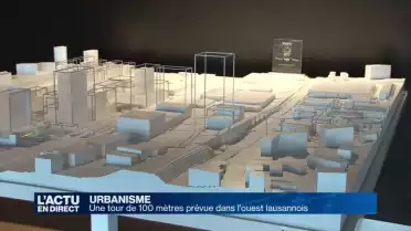 Une tour de 100 mètres projetée dans l&#039;ouest lausannois