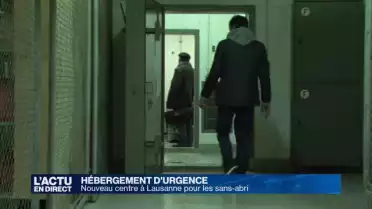 Un nouvel abri pour sans-abri ouvre à Lausanne