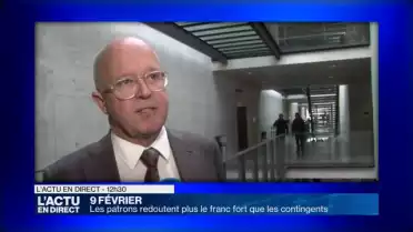 Les patrons plus inquiets du franc fort que des contingents