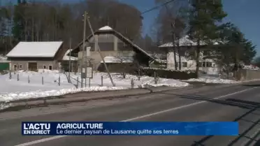 Le dernier agriculteur de Lausanne prend sa retraite