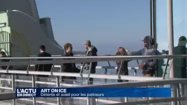 Détente en Lavaux pour les patineurs d'Art on Ice