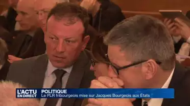 Le PLR fribourgeois mise sur Jacques Bourgeois aux États