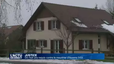 Dix-huit ans requis contre le meurtrier d&#039;Assens (VD)