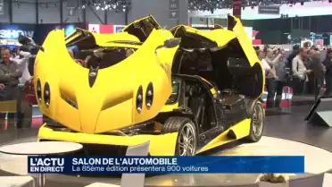 Salon de l&#039;auto: la 85ème édition présentera 900 voitures