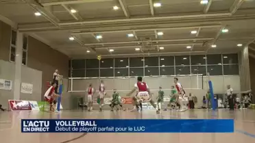 Début de playoff réussi pour le LUC Volleyball