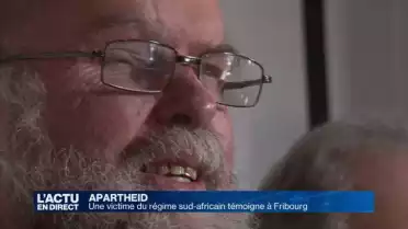 Une mémoire vivante de l&#039;apartheid de passage à Fribourg
