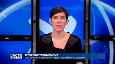 Les sirènes d&#039;alarme ont retenti par erreur à Lausanne