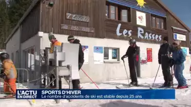 Les accidents de ski sont stables depuis plus de 20 ans