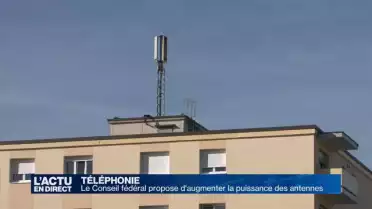 Le Conseil fédéral veut augmenter la puissance des antennes