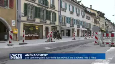 La Grand-Rue fait vaciller les commerçants rollois