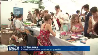 Le Livre sur les quais au cœur du tumulte