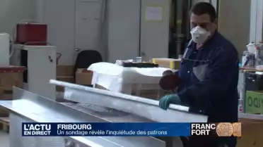 Franc fort: l&#039;inquiétude des patrons fribourgeois