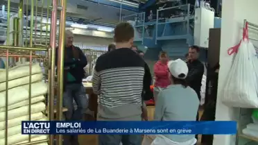 Jour de grève pour les employés de la buanderie de Marsens