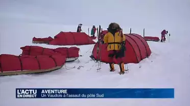 Un Vaudois à l&#039;assaut du pôle Sud