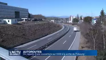 A12: le projet de couverture refait surface à Fribourg