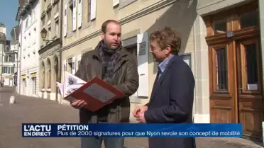 2000 signatures pour que Nyon revoit son concept de mobilité