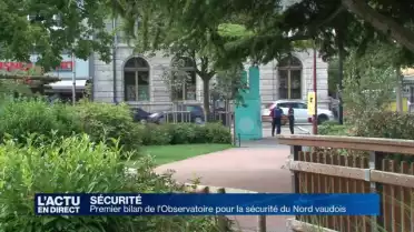 1er bilan de l&#039;Observatoire pour la sécurité du Nord vaudois