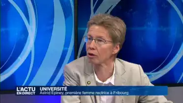 Astrid Epiney, première rectrice de l&#039;Université de Fribourg