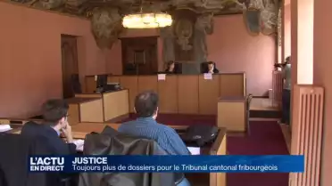 Le Tribunal cantonal traite toujours plus d&#039;affaires