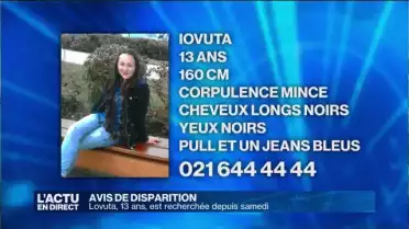 Disparition d'une adolescente