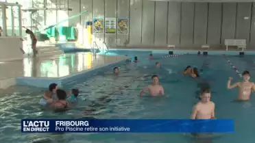 Pro Piscine Fribourg retire son initiative populaire