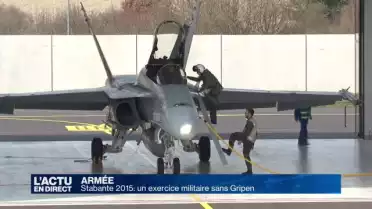 Exercice Stabante: la sécurité sans les Gripen