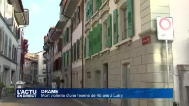 Mort violente d&#039;une femme de 46 ans à Lutry (VD)