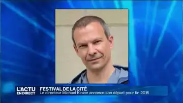 Michael Kinzer quitte le Festival de la Cité