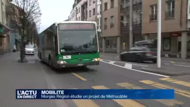 Morges Région étudie un projet de Métrocâble