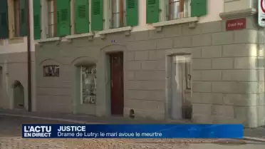 Drame de Lutry: le mari avoue le meurtre