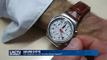 On avance ou on recule d&#039;une heure?