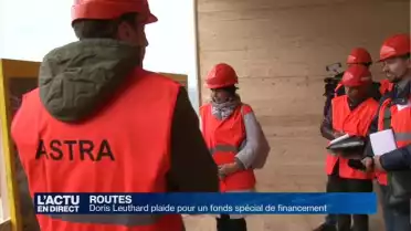 Le trafic augmente sur les routes nationales suisses