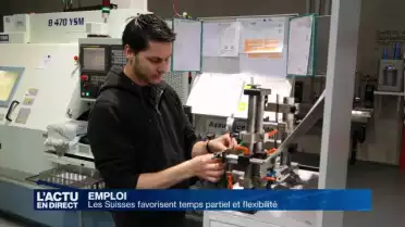 Augmentation des temps partiels en Suisse
