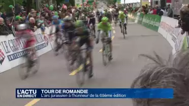 Le jura à l'honneur pour la 69ème du Tour de Romandie