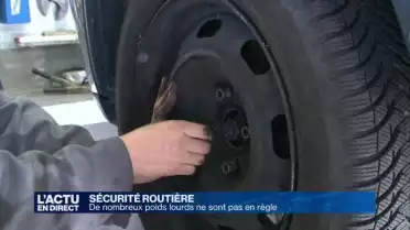 De nombreux poids lourds ne sont pas en règle