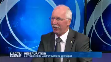 GastroVaud: le président Frédéric Haenni part à la retraite