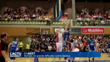 Fribourg Olympic en grande difficulté contre Genève
