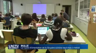 Le CO de la Gruvère rénové mais toujours à l'étroit