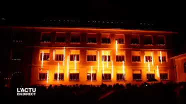 Chant et lumières pour les 100 ans du collège Montriond