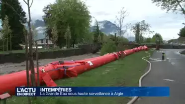 La Grande Eau sous haute surveillance à Aigle