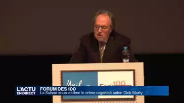 Roberto Saviano et Dick Marty présents au Forum des 100