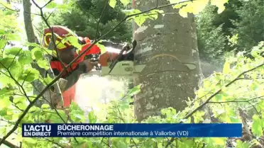 Première compétition internationale à Vallorbe (VD)