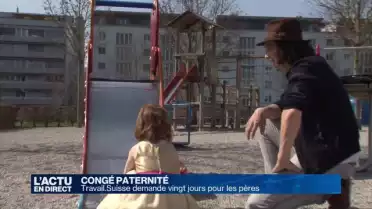 Travail.Suisse demande vingt jours de congé paternité