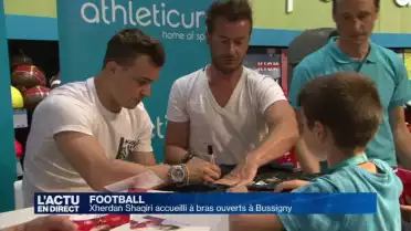 Xherdan Shaqiri attire la foule à Bussigny