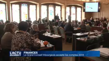 Les députés fribourgeois satisfaits des comptes 2014