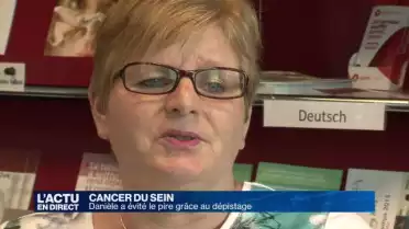 Danièle a évité le pire grâce au dépistage